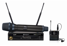 HR-30S UHF 单通道真分集无线麦克风